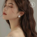 매트 돔 귀걸이 J3050
