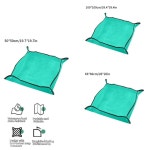 원예 매트 정사각형 식물 패드 화분 이식을위한 방수 접이식 정원 재배 방지 방수포