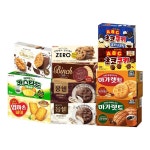 롯데웰푸드 롯데웰푸드 과자 엄마손파이 몽쉘 마가렛트 빈츠 등 11종 7곽