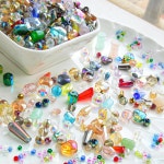 라오팟 구슬 반 파운드 모듬 유리 팔찌 공예품 DIY 아트 보석 용품을 위한 2-16mm 컬러 크리스탈 to