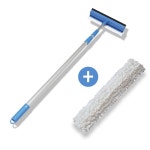 유리창 청소 닦이 교체걸레 3단