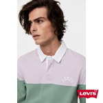 리바이스 리바이스 LEVIS 릴렉스핏 컬러블록 긴팔 폴로 셔츠34339-0001 GN