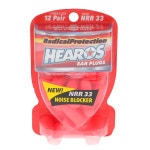 히로스 라디칼 프로텍션 폼 이어 플러그 청력 프로텍션 NRR 33 12쌍 주황색 5801 12 pair Pack of 1