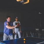 당구장 스포츠 방수 내구성 매트 소재를 위한 트루제틱 미니 스코어보드 스코어 플립퍼