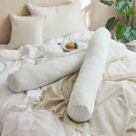 하이얀 바디필로우 원형 롱쿠션