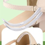 구두 샌들끈 쓸림방지 발보호 천연고무 투명한 뒤꿈치 패드 쿠션 10set 발편한 신발용품