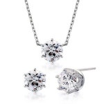MARYGREEN 메리그린 92 5 모이사나이트 SET 귀걸이 목걸이 1 00ct 6프롱