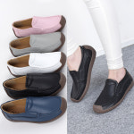 여성 천연가죽 로퍼 단화 컴포트화 플랫슈즈 Cn302-1 235 Cn302-1