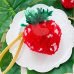 하비 폼폼아트 딸기열쇠고리 만들기 초등 4P 미술 학습용교구 주제 4학년 문화센터