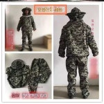 일체형 양봉 안전복 옷 제품 작업복 말벌복 벌초복 1 오성 작업복 L