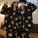 커플룩 휴양지 신혼여행 잠옷 시밀러룩 가을 30대 커플 여자 권장 70 - 82 5kg C 시리즈 H9006