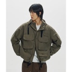 프리즘웍스 frizmworks WADING HOODED PARKA OLIVE