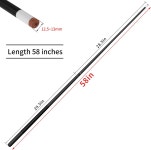 Kmise 풀 큐 스틱 프로 당구 18 19 20 21 22온스