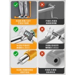 화장실 L자형 안전바 욕조 장 병원 화이트400 전후공용