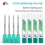 HZY SK I IS 납땜 인두 팁 용접 도구 범용 210 핸들 전기 스테이션 C210-K