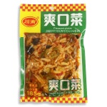 홍홍 중국식품 촨난 쏴앙코우 차이 짜차이 봉지 짜사이 중국반찬 천남 중국김치 쌍커우 목이버섯 촨남 1개 185g