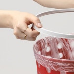 편리한 오픈형 통풍형 가정용 타공 휴지통 6 5L 10L
