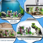 유얄라 수족관 성 어항 장식 동굴 - 물고기가 놀고 쉴 수 쉼터 새우 거북이