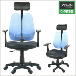 아이캐슬 위즈백 듀얼체어 책상의자