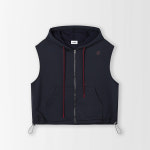 플레이블 프린팅 집업 베스트 PC5AV502