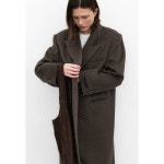 아틀리에나인 캐시미어 오버핏 핸드메이드 더블 코트 CT1457