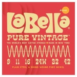 라 벨라 퓨어 빈티지 일렉트릭 스트링 라이트 9-42 Extra Light 9-42 PV942