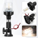 앵커 라이트 보트 스턴 방수 접이식 해양 네비게이션 보트용 폰툰 세일링용 1 H0242-6INCH