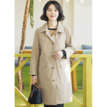 조이마담 커버포켓 트렌치코트 J3307