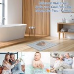 MEIMEIDE 샤워 매트 미끄럼 방지 21 x 실리콘 접이식 목욕 매트 흡입 컵 배수구 무취 내구성 세탁기 샤워실 시니어