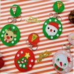 가죽 가죽거울 -1인세트 거울 열쇠고리 가죽공예 만들기 크리스마스