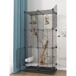 앵무새 대형 조립식 횃대 바퀴달린 횟대 병아리 새장 앵무새장 버드 스텐 가정용 세트 닭집