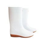 백색 보생 장화 여성용 고무장화 방수 신발 여자 주방 방수화 안전화 농사용 작업장화 미끄럼 방지