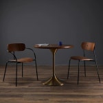 Tradition P ilion 2 chair 의자 카페 파빌리온 헤이즐넛 손잡이없음