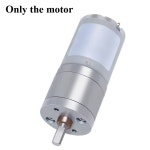 1PCS DC 모터 기어드 6 12 24V 고 토크 전기 12 16 27 35 58 77 128 169 282 625 1364rpm JGA25-370