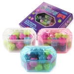 공기놀이 크리스탈 공기알 1박스 아기 공기돌이 실내 놀이공기