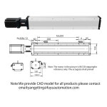 FUYU 선형 스테이지 중부하 가이드 모션 볼 스크류 CNC 액추에이터 슬라이드 테이블 Nema34 3상 스테퍼 모터 스트로크 작업 크기 FSL120