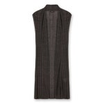 휴리나 버티컬 리브드 스트라이프 니트