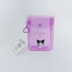 PVC 러브 버클 산리오 투명 파우치 미니 카드지갑 동전 키링 귀여운 시나모롤 G1568