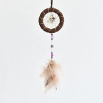 황무지 헤더 군락에 새긴 길 하나 집들이선물용 드림캐쳐