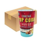 씨네마팝콘 43g 30입 1박스 컵팝콘 카라멜앤버터맛 무