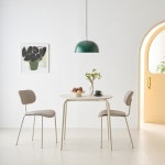 한샘 한샘 미나 스틸 원형 2인 800 식탁세트 어반의자2