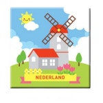 아이러브페인팅 네덜란드 풍차 DIY 페인팅 20x20 그리기