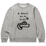 어썸어스 A SNAIL ON A TREE SWEAT SHIRTS 4 COLOR
