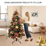 디도스제이엠 메탈 크리스마스 트리 스탠드 16 55 3 7피트 트리 0 5 1 35 폴 접이식 스탠드