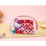 산리오 3종 pvc 투명 파우치 방수 화장품 여행용 휴대 시나모롤 G1573