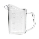 PC 계량컵 1000ml업소용계량컵 다용도계량컵 비커 비이커 대용량계량컵