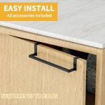 STWO 오버 더 도어 타월 랙 캐비닛 바 위의 키친 홀더 찬장용 스테인리스 스틸 주방 식기 걸이 2팩