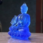 불교 여래 불상 좌불상 미니 부처님 핸드 메이드 장식