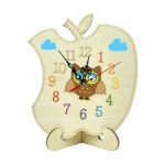 리브로스 DIY 사과시계 애플시계 만들기 그리기 부엉이 3번 부엉이