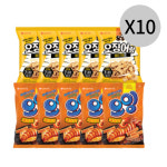 오잉 오징어 해물 2종 총 100봉 pc방 단체 벌크 과자